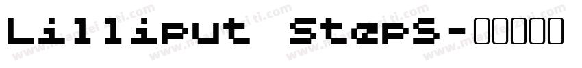 Lilliput Steps字体转换